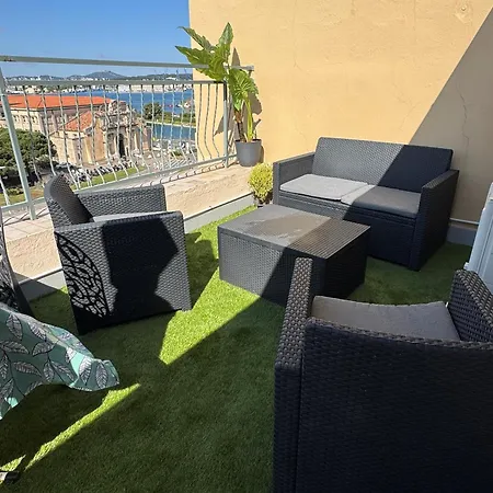 En Toit Terrasse - Vue - Grande Terrasse 아파트 *
