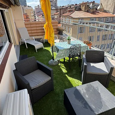 En Toit Terrasse - Vue - Grande Terrasse 아파트 *